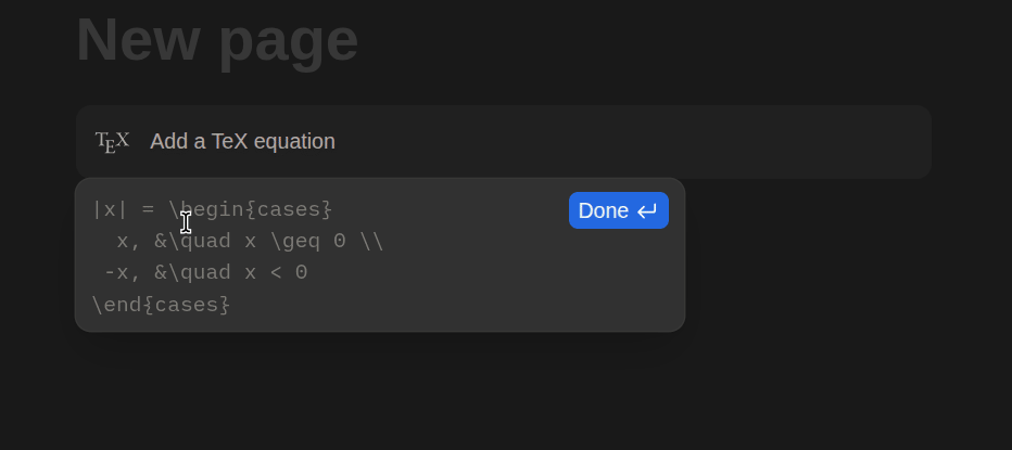 invalid block equation